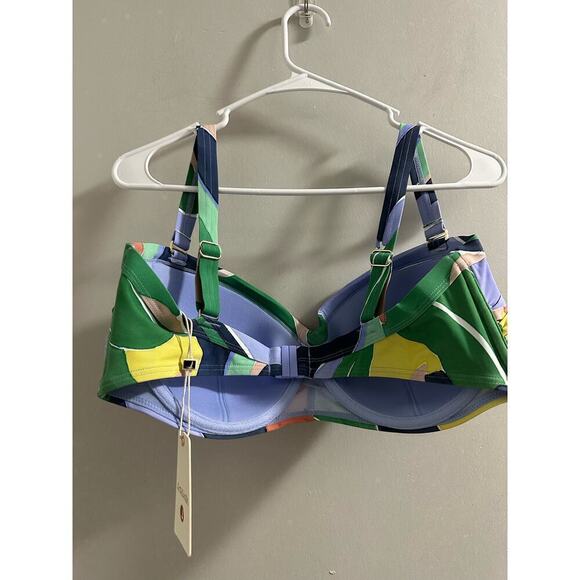 🔴Artesands L'Avana Multi Botticelli Bandeau Bikini Top size US 14 - Picture 5 of 6